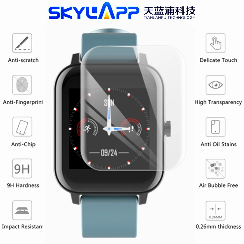 Smart Bracelet Watch Protection Film For KSUN SS910 1.3''Inch HD Protective Screen Anti-scratch Soft PET Hydraulic Film
Smart Bracelet Watch Protection Film For KSUN SS910 1.3''Inch HD Protective Screen Anti-scratch Soft PET Hydraulic Film