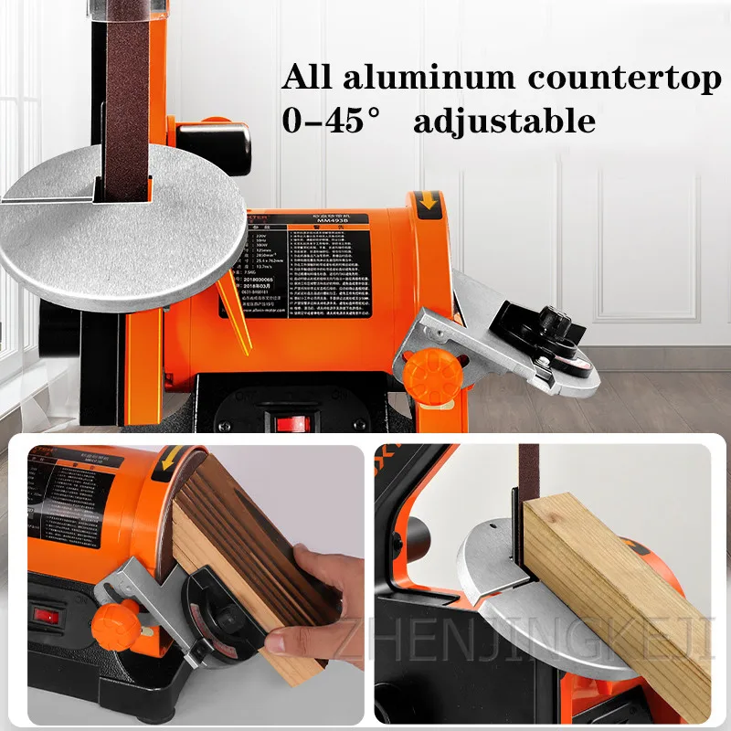 Grinding machine Grinder Polisher Woodworking Polishing Machine Home Electric Tools Belt Abrasive Belt Sanding Machine Desktop
Grinding machine Grinder Polisher Woodworking Polishing Machine Home Electric Tools Belt Abrasive Belt Sanding Machine Desktop
