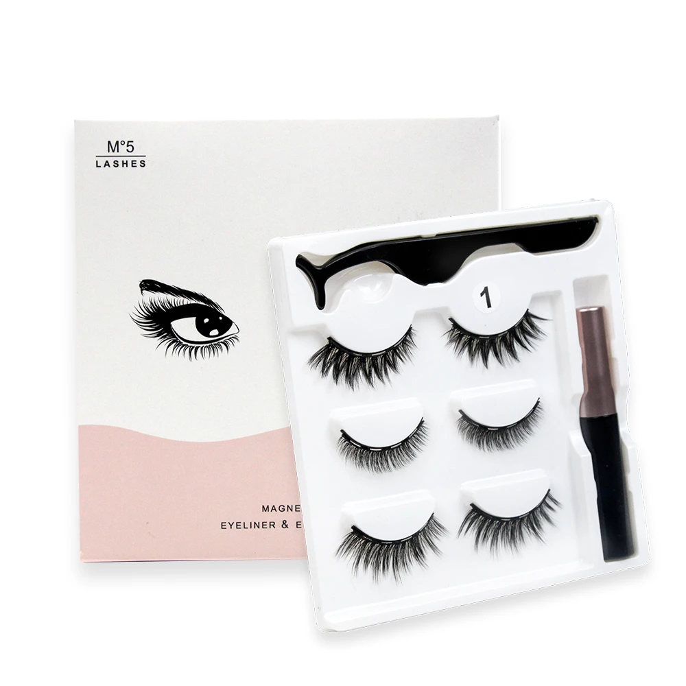 Fashion Magnetic False Strip Lashes Makeup Set French Style 3 Pairs Magnetic Eyelash Eyeliner Extension Charming Eye Makeup Kit
Fashion Magnetic False Strip Lashes Makeup Set French Style 3 Pairs Magnetic Eyelash Eyeliner Extension Charming Eye Makeup Kit