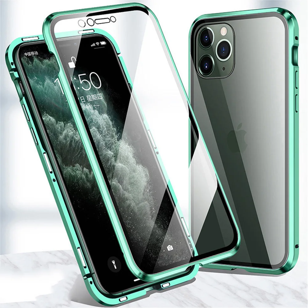 360 магнитный двухсторонний стеклянный чехол для iPhone 12 Mini 11 Pro XS Max X XR SE 2020 7 8 Plus противоударный прозрачный чехол
360 магнитный двухсторонний стеклянный чехол для iPhone 12 Mini 11 Pro XS Max X XR SE 2020 7 8 Plus противоударный прозрачный чехол