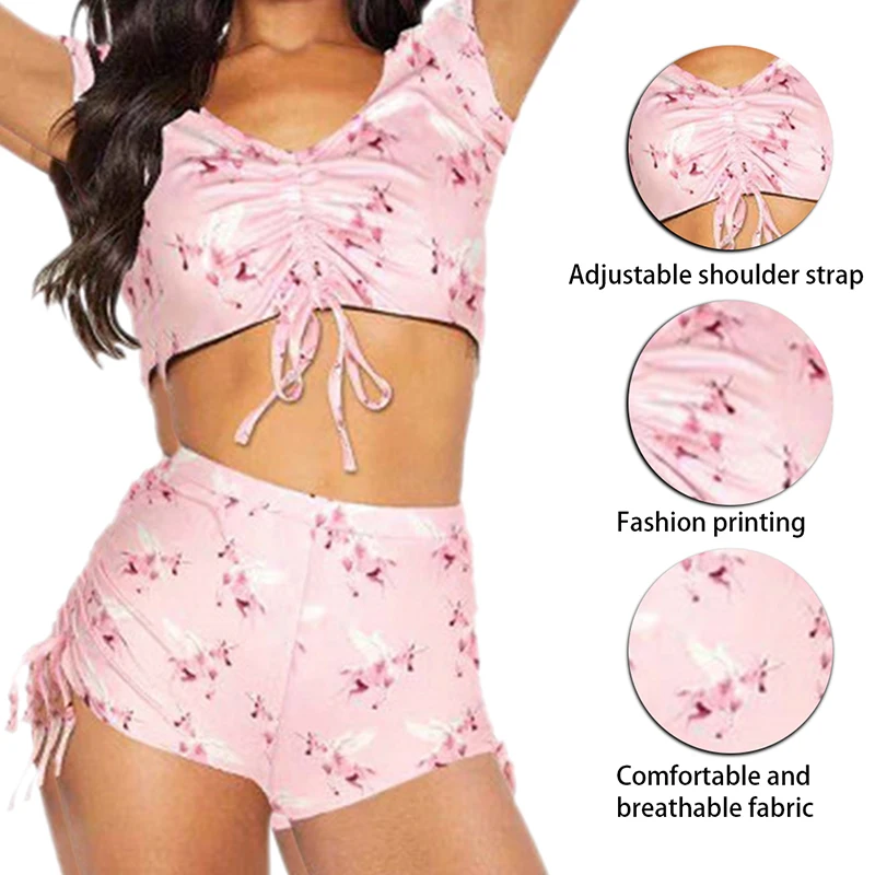 Women Sleepwear Cute Cartoon Print Short Set Pajamas Women Pajama Set Sweet Short Sleeve T Shirts Shorts Summer Pijama
Women Sleepwear Cute Cartoon Print Short Set Pajamas Women Pajama Set Sweet Short Sleeve T Shirts Shorts Summer Pijama