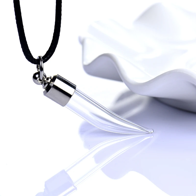 Rice Are Wishing Bottle Chili Bottle Necklace DIY Decoration 1ml Glass Vial With Leather Chain
Rice Are Wishing Bottle Chili Bottle Necklace DIY Decoration 1ml Glass Vial With Leather Chain