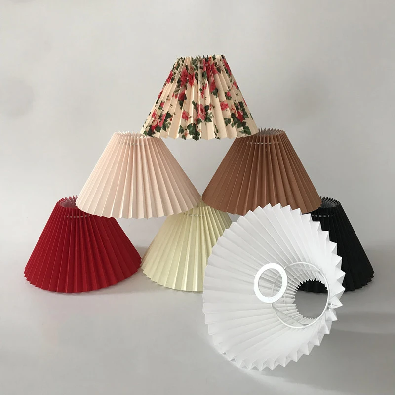 Korean Pleats Lampshade for Table Lamp Replace E27 Standing Lamps Creative Desk Lamp Shade for Bedroom Flower Lamp Holders 24cm
Korean Pleats Lampshade for Table Lamp Replace E27 Standing Lamps Creative Desk Lamp Shade for Bedroom Flower Lamp Holders 24cm