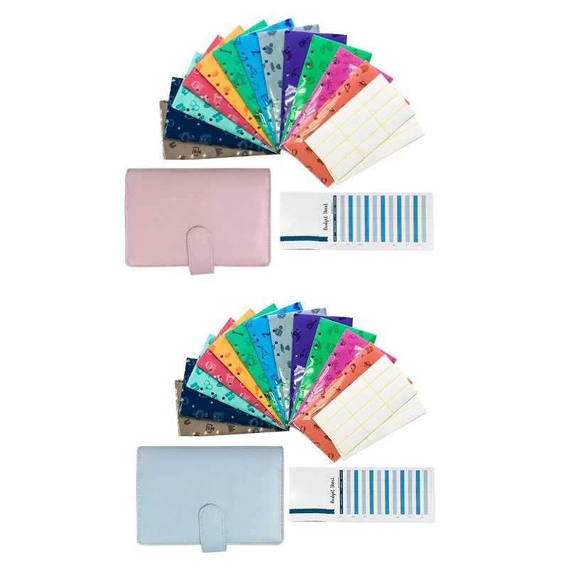 2set Cash Budget Envelope Wallet , 12 Perforated Vertical Opening Envelope, Binder Note Pink & Blue
2set Cash Budget Envelope Wallet , 12 Perforated Vertical Opening Envelope, Binder Note Pink & Blue