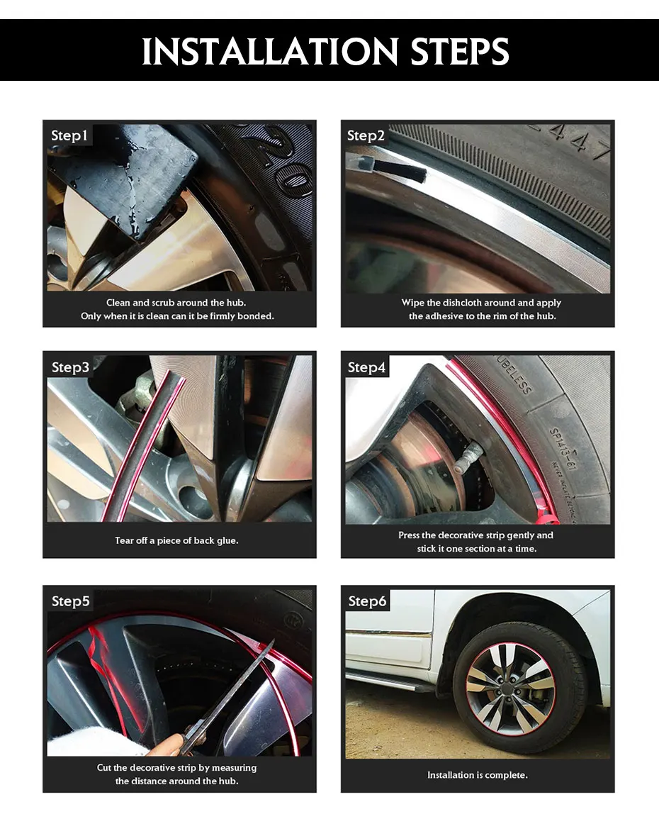 4M/ Roll Rimblades Car Vehicle Color Wheel Rims Protectors Decor Strip Tire Guard Line Rubber Moulding Trim
4M/ Roll Rimblades Car Vehicle Color Wheel Rims Protectors Decor Strip Tire Guard Line Rubber Moulding Trim