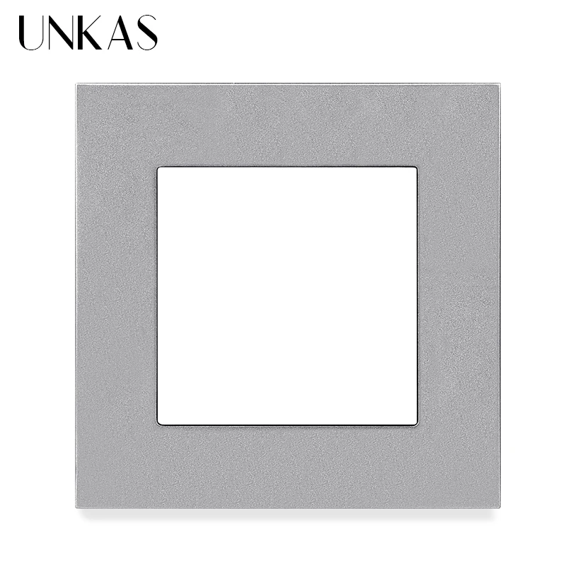 UNKAS Modules DIY Free Combination Matching Gray Single Plastic PC Panel Grey For Wall Switch Socket 86 146 172 258 344mm
UNKAS Modules DIY Free Combination Matching Gray Single Plastic PC Panel Grey For Wall Switch Socket 86 146 172 258 344mm