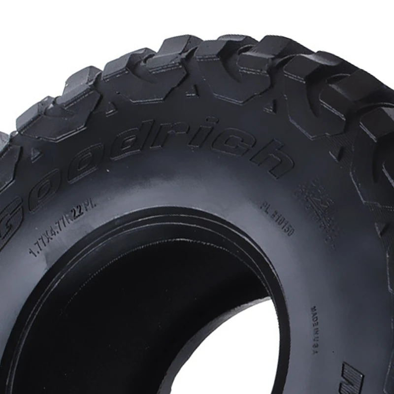 4PCS 120mm 2.2 Mud Grappler Rubber Tyre Wheel Tires for 1/10 RC Crawler Traxxas TRX4 TRX6 Axial SCX10 90046 Wraith
4PCS 120mm 2.2 Mud Grappler Rubber Tyre Wheel Tires for 1/10 RC Crawler Traxxas TRX4 TRX6 Axial SCX10 90046 Wraith