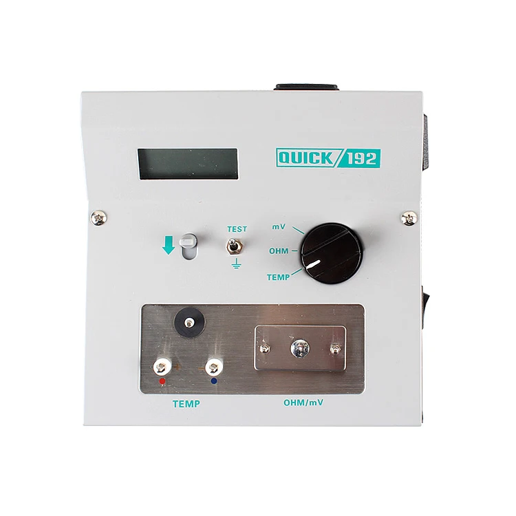 QUICK 192 Two-in-one design Thermometer, Hot Air Gun Desoldering Station Soldering Iron Temperature Tester
QUICK 192 Two-in-one design Thermometer, Hot Air Gun Desoldering Station Soldering Iron Temperature Tester