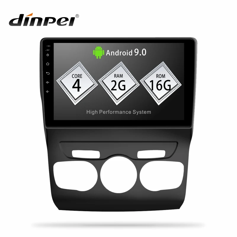 Dinpei Android 9 0 автомобильный Радио мультимедийный плеер для Citroen C4 2013 2014 2015 2016 gps