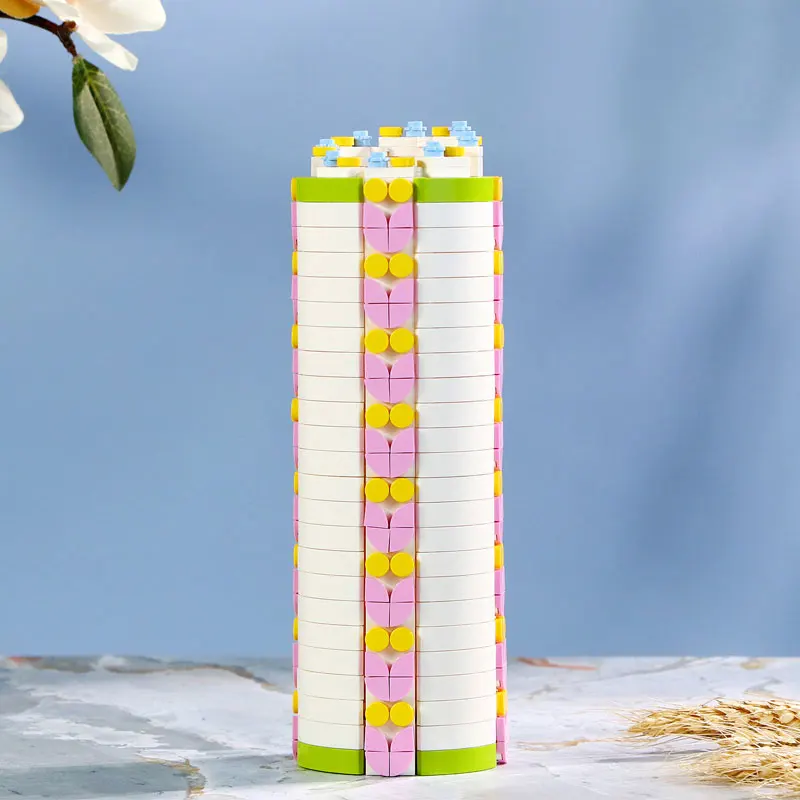 MOC Color Flower Vase Building Blocks Kit Landscape Decoration Design Vases Bricks Potted Plant Flowerpot Toy Home Decor
MOC Color Flower Vase Building Blocks Kit Landscape Decoration Design Vases Bricks Potted Plant Flowerpot Toy Home Decor