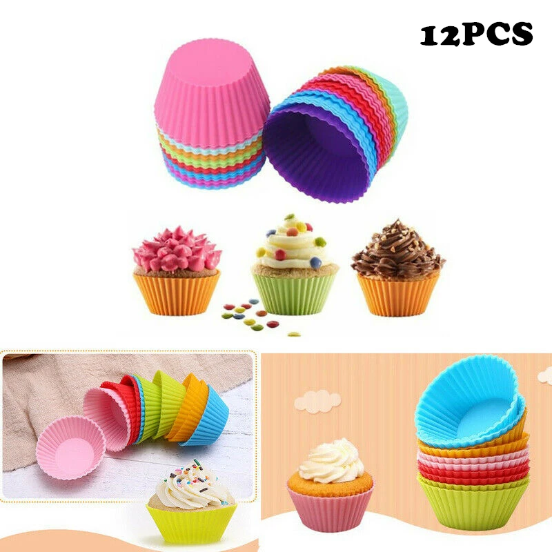 16pcs/Set Silicone Cake Mold Round Shaped Muffin Cupcake Baking Molds Kitchen Cooking Bakeware Maker DIY Cake Decorating Tools
16pcs/Set Silicone Cake Mold Round Shaped Muffin Cupcake Baking Molds Kitchen Cooking Bakeware Maker DIY Cake Decorating Tools