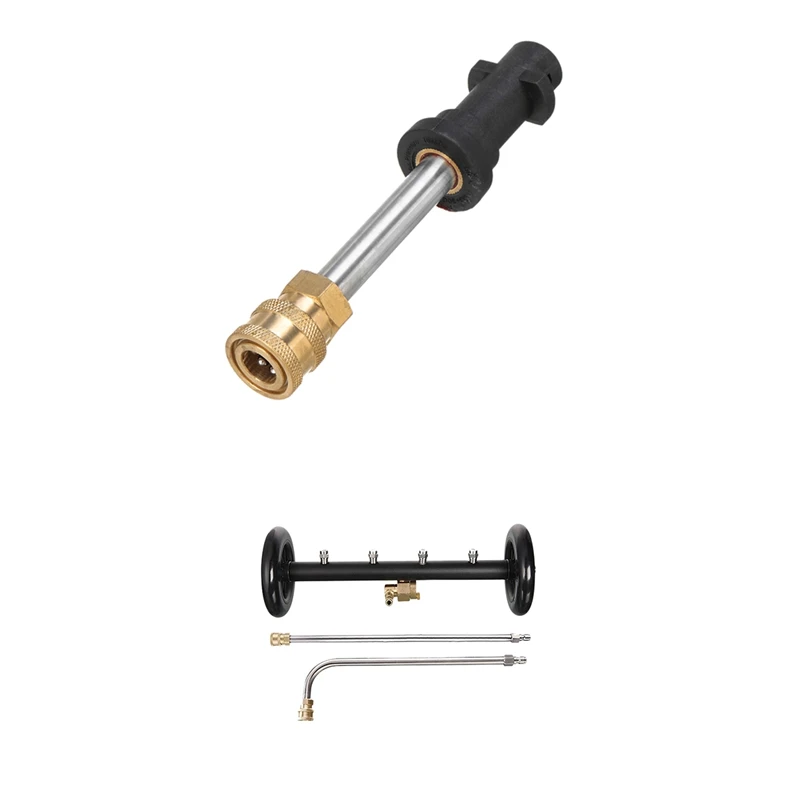 High-Pressure Cleaner Quick Release Adapter for Karcher with Car Undercarriage Cleaner,16 Inch High Pressure Washer
High-Pressure Cleaner Quick Release Adapter for Karcher with Car Undercarriage Cleaner,16 Inch High Pressure Washer