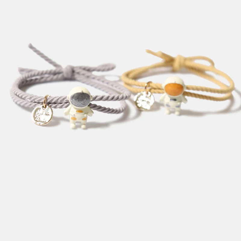 Astronaut Hair Bands Women Hair Accessories Lovely Scrunchies Rubber Band Friends Lovers Elastic Rope Chain On Hand
Astronaut Hair Bands Women Hair Accessories Lovely Scrunchies Rubber Band Friends Lovers Elastic Rope Chain On Hand