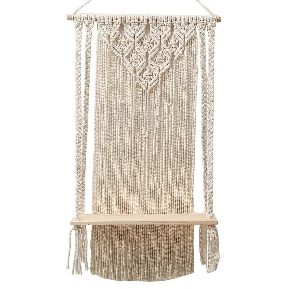 Nordic Macrame Woven Tapestry Boho Bohemian Wall Hanging Home Decoration Crafts Cotton Rope Woven Indoor Art Room Decortion
Nordic Macrame Woven Tapestry Boho Bohemian Wall Hanging Home Decoration Crafts Cotton Rope Woven Indoor Art Room Decortion