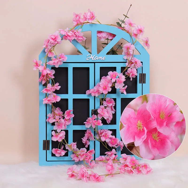 Sakura Cherry blossom Rattan Wedding Arch decoration Vine Artificial flowers Home decor DIY Silk Ivy wall Hanging Garland Wreath
Sakura Cherry blossom Rattan Wedding Arch decoration Vine Artificial flowers Home decor DIY Silk Ivy wall Hanging Garland Wreath