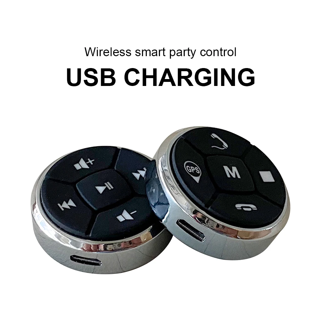 Universal Steering Wheel Controller USB Charging Car DVD GPS Navigation Steering Wheel Radio Remote Control Buttons Black Color
Universal Steering Wheel Controller USB Charging Car DVD GPS Navigation Steering Wheel Radio Remote Control Buttons Black Color
