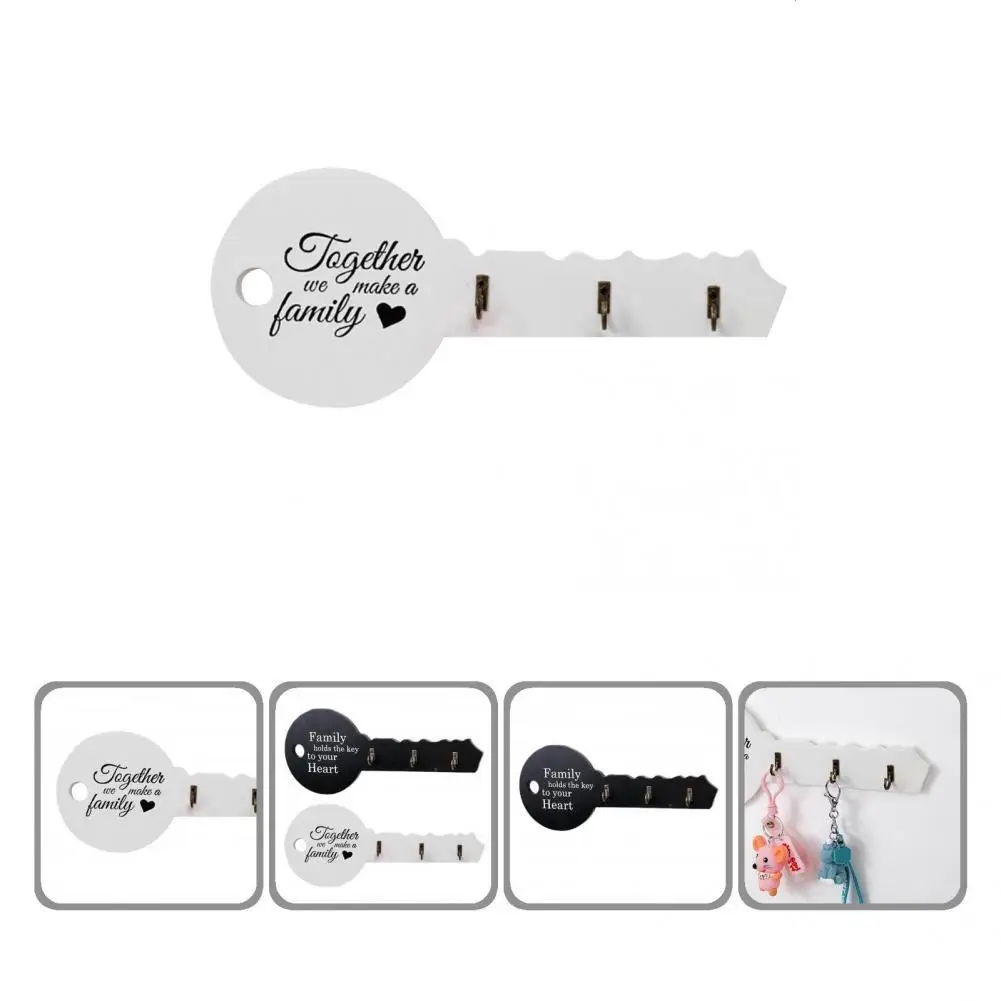 1 Set Key Holder Multi-purpose Fine Workmanship Long Lasting Burr Free Vintage Key Organizer Hook Key Hanger for Office
1 Set Key Holder Multi-purpose Fine Workmanship Long Lasting Burr Free Vintage Key Organizer Hook Key Hanger for Office