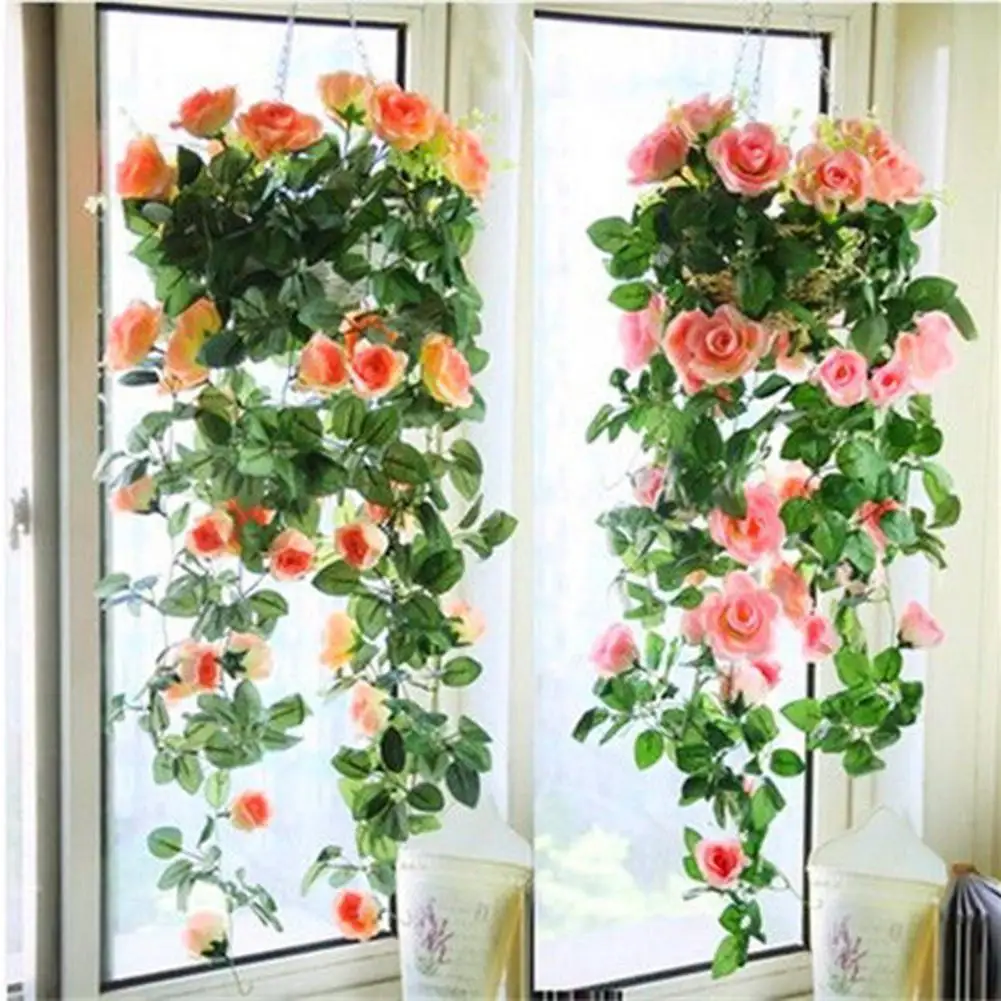 8ft Artificial Rose Garland Flower Leaf Vine Home Wedding Garden Party Decor 
8ft Artificial Rose Garland Flower Leaf Vine Home Wedding Garden Party Decor