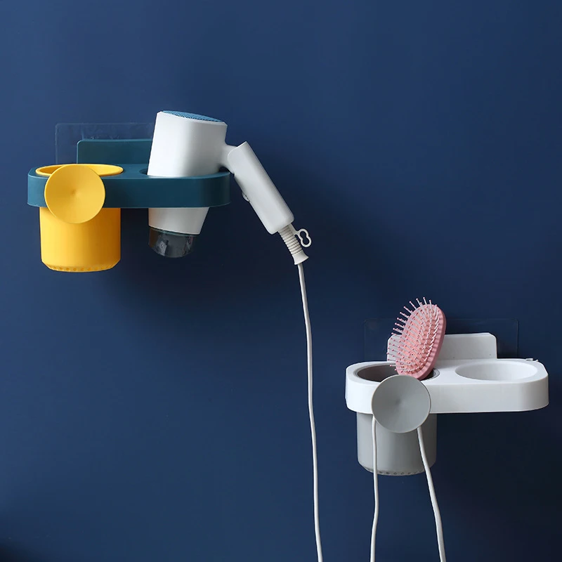Hands Free Hair Dryer Holder Storage Box Wall Shelf For Bathroom Organizer Storage Rack Bathroom Accessories Set Home Bracket
Hands Free Hair Dryer Holder Storage Box Wall Shelf For Bathroom Organizer Storage Rack Bathroom Accessories Set Home Bracket