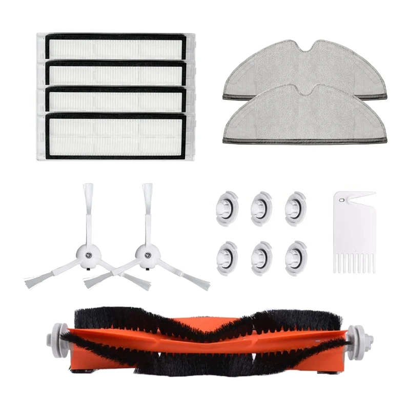 TOP!-Suitable for Xiaomi Mijia Roborock S5, E20, E25 Main Brush, Side Brush, Mop, Filter, Water Tank Filter Replacement Kit
TOP!-Suitable for Xiaomi Mijia Roborock S5, E20, E25 Main Brush, Side Brush, Mop, Filter, Water Tank Filter Replacement Kit
