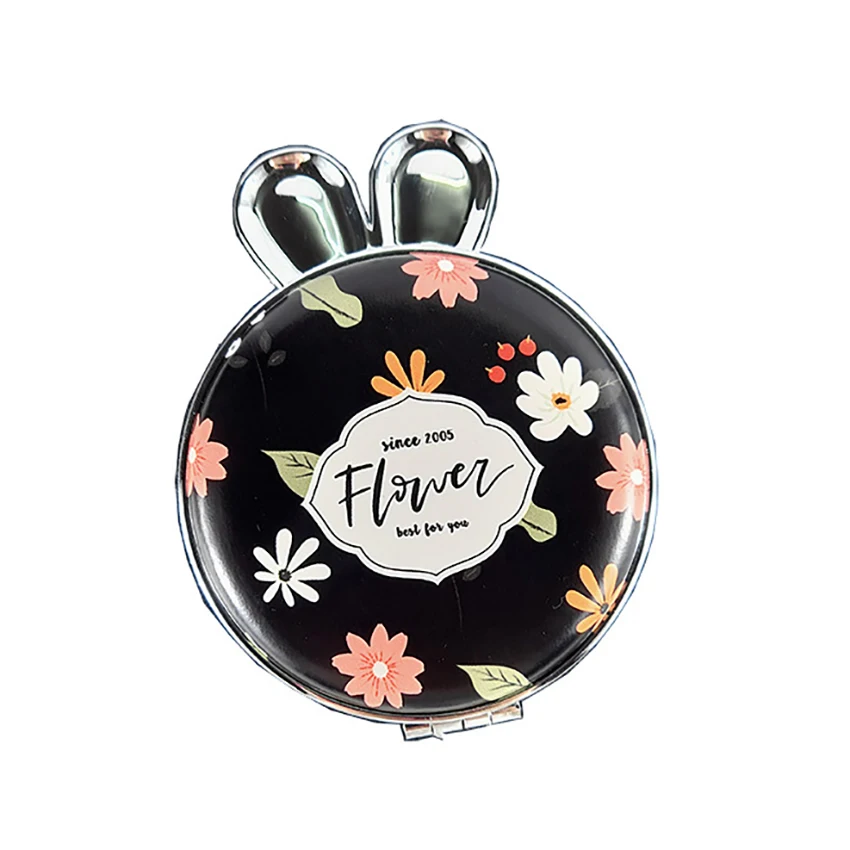 Cute Rabbit Ear Folding Dressing Mirror Cosmetic Tools, Portable Magnifying Vanity Mirror Round Pocket Mirror Makeup Tools 
Cute Rabbit Ear Folding Dressing Mirror Cosmetic Tools, Portable Magnifying Vanity Mirror Round Pocket Mirror Makeup Tools