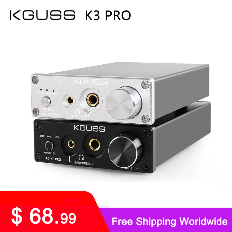 KGUSS DAC K3PRO K3 PRO TPA6120A2 ESS9018K2M мини USB декодирования аудио усилитель для наушников 24BIT 192