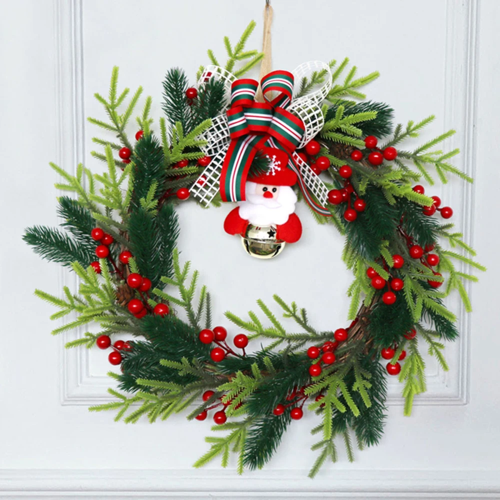Door Hanging Decoration ACTS Plastic 20 Inches Dia 45cm Simulation Pine Needle Festival Artificial Eucalyptus Wreath
Door Hanging Decoration ACTS Plastic 20 Inches Dia 45cm Simulation Pine Needle Festival Artificial Eucalyptus Wreath