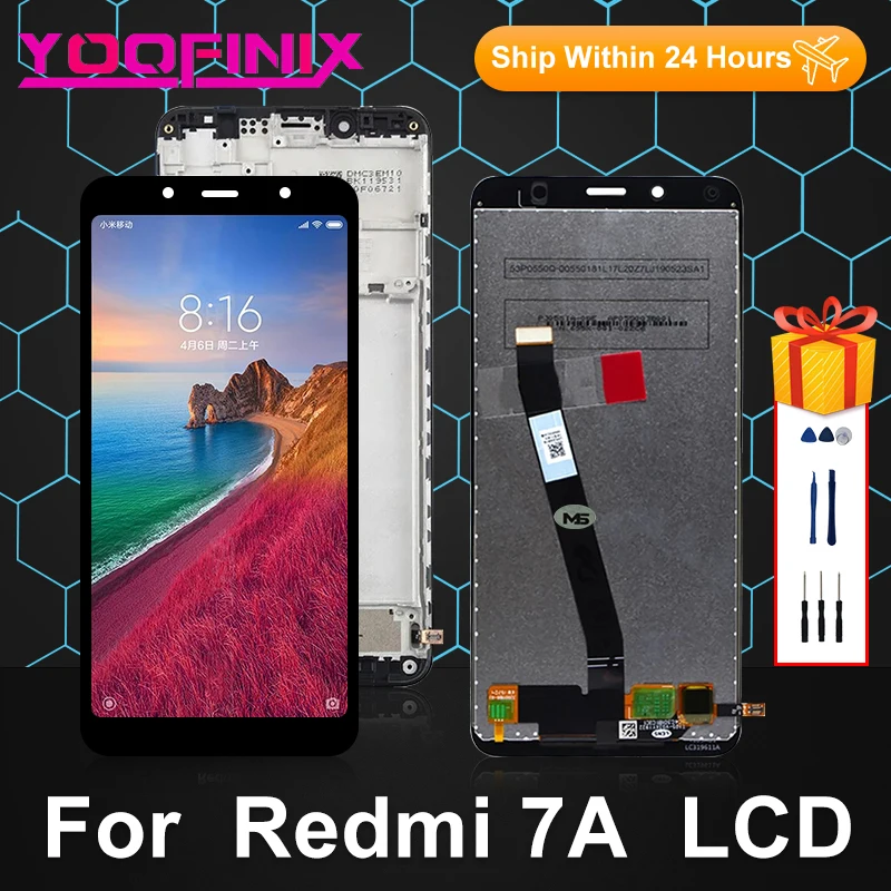 5.45" Original For Xiaomi Redmi 7A LCD Touch Screen Digitizer Replacement Parts For Redmi 7A LCD Display MZB7995IN M1903C3EG
5.45" Original For Xiaomi Redmi 7A LCD Touch Screen Digitizer Replacement Parts For Redmi 7A LCD Display MZB7995IN M1903C3EG