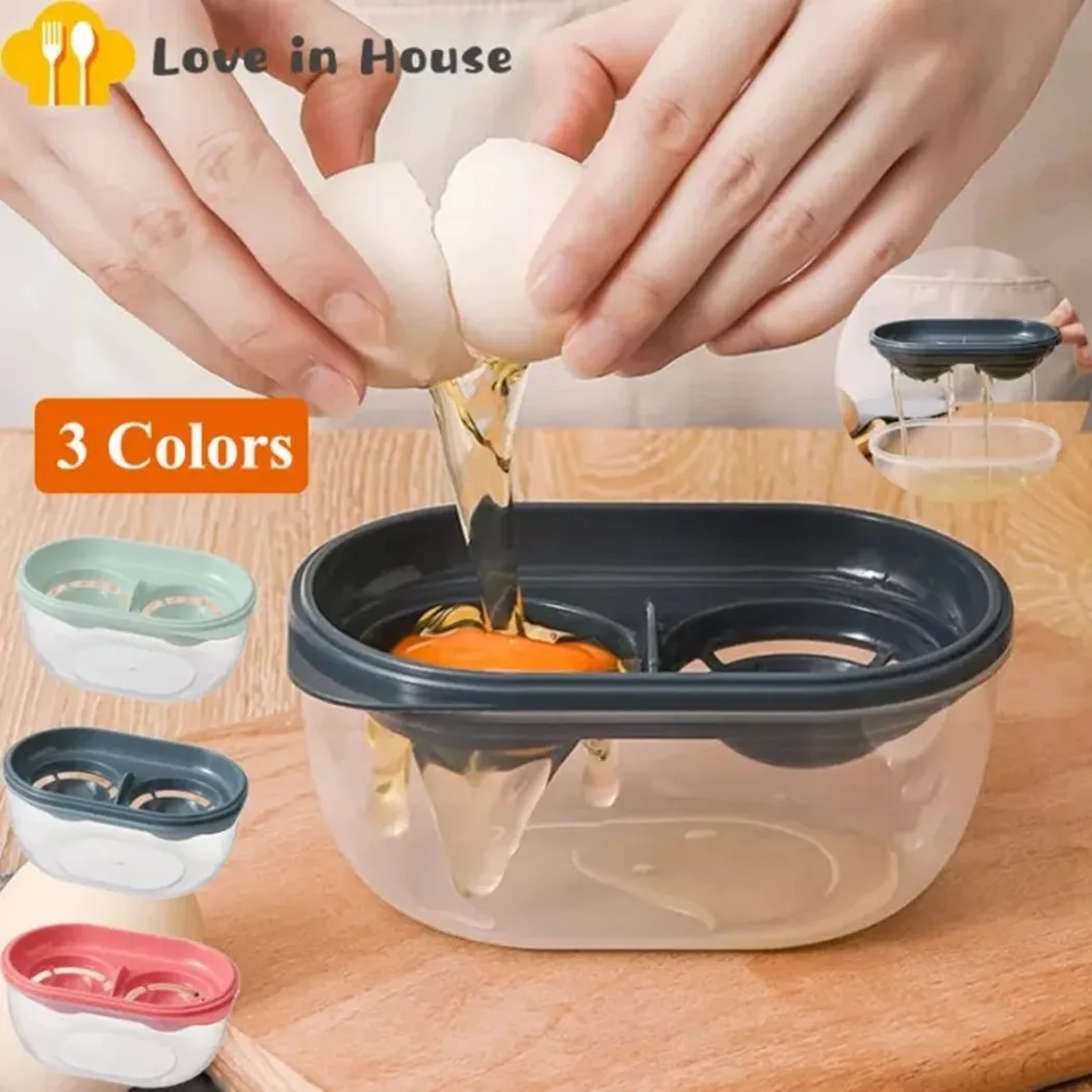 Egg Separator White Yolk Sifting Home Kitchen Chef Dining Cooking Gadget 142*91*66mm High Quality Kitchen Tools & Gadgets
Egg Separator White Yolk Sifting Home Kitchen Chef Dining Cooking Gadget 142*91*66mm High Quality Kitchen Tools & Gadgets