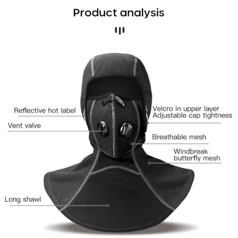 Winter Warm Bicycle Cycling Cap Sports Bike Running Skiing Fleece Windproof Unisex Thermal Caps Hats Warm Mask Hat Outdoor
Winter Warm Bicycle Cycling Cap Sports Bike Running Skiing Fleece Windproof Unisex Thermal Caps Hats Warm Mask Hat Outdoor