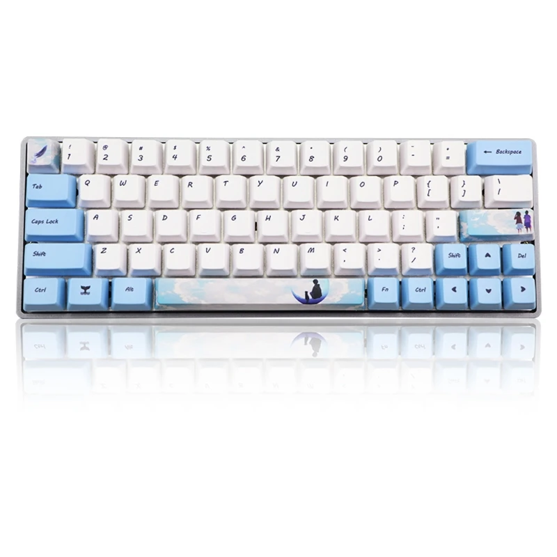 73 Key Dye Sublimation Keyboard Keycap PBT OEM Profile Keycap For GH60 GK61 GK64 T3LB
73 Key Dye Sublimation Keyboard Keycap PBT OEM Profile Keycap For GH60 GK61 GK64 T3LB