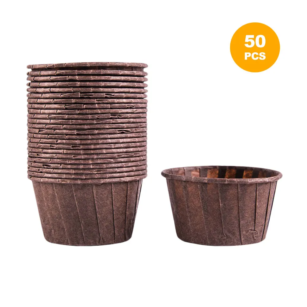 50 Pieces of Cake Roll Paper Cup Waterproof and Non-sticky for Making Cupcake Baking Kitchen Baking Tools
50 Pieces of Cake Roll Paper Cup Waterproof and Non-sticky for Making Cupcake Baking Kitchen Baking Tools