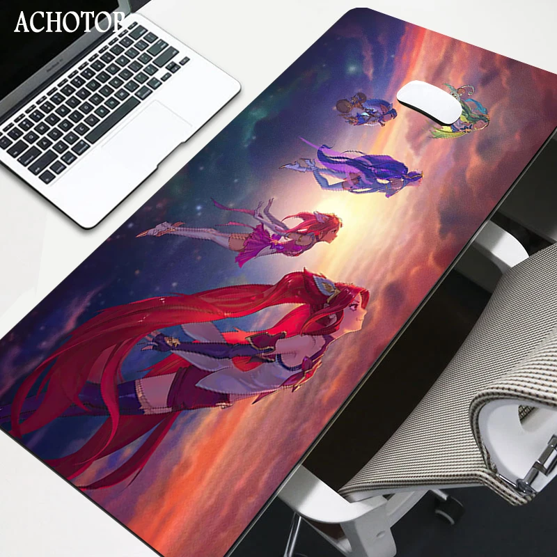 

League of legend Champions Rubber Pad to Mouse Game Gaming Mouse Mat xl xxl 900x400mm for Lol dota2 cs go Mousepad Gamer Anime