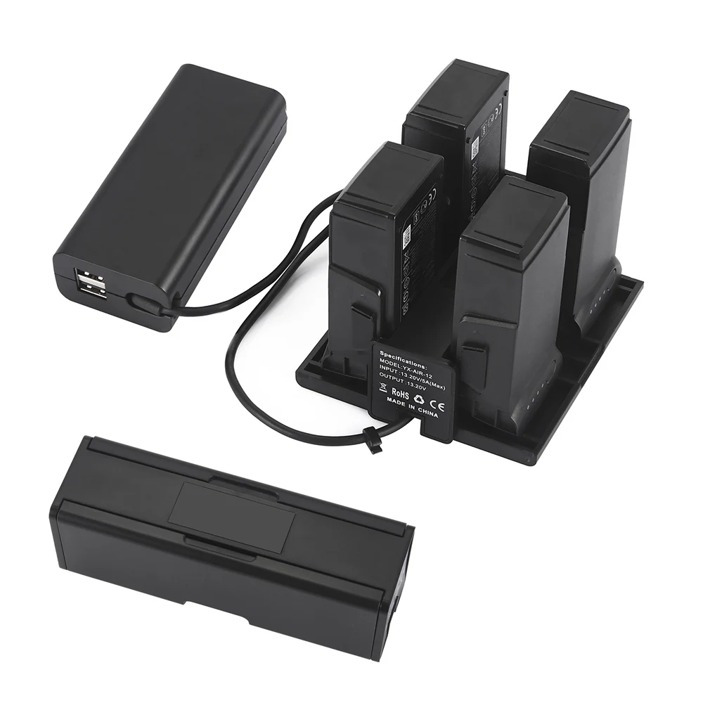 Charger Intelligent Flight Battery Charging Hub For DJI Mavic Air Drone Parallel Charging Board Smart Battery Manager
Charger Intelligent Flight Battery Charging Hub For DJI Mavic Air Drone Parallel Charging Board Smart Battery Manager