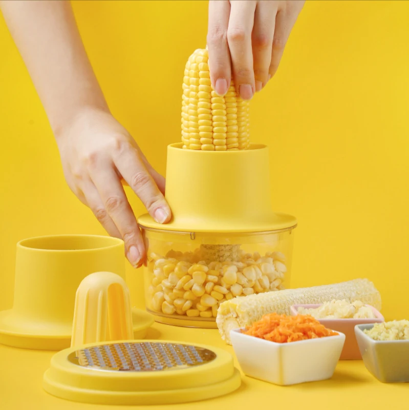 Corn Planer Multifunctional Peeling Corn Thresher Practical Kitchenware Artifact Kitchen Gadgets Garlic Grating
Corn Planer Multifunctional Peeling Corn Thresher Practical Kitchenware Artifact Kitchen Gadgets Garlic Grating