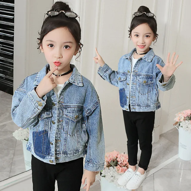 2 3 4 5 6 7 8 Y Girls Jackets Spring Autumn Korean Denim Jacket for Girls Kids Clothes High Quality Coat Toddler Baby Outerwear
2 3 4 5 6 7 8 Y Girls Jackets Spring Autumn Korean Denim Jacket for Girls Kids Clothes High Quality Coat Toddler Baby Outerwear