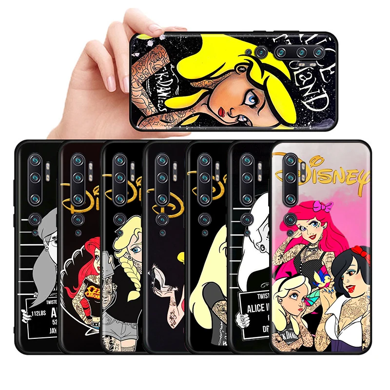 Punk princess disney For Xiaomi Mi 11i 11 10T 10 9T 9 A3 8 Lite CC9 SE Note10 Lite Ultra Pro Black Soft Phone Case Shell
Punk princess disney For Xiaomi Mi 11i 11 10T 10 9T 9 A3 8 Lite CC9 SE Note10 Lite Ultra Pro Black Soft Phone Case Shell