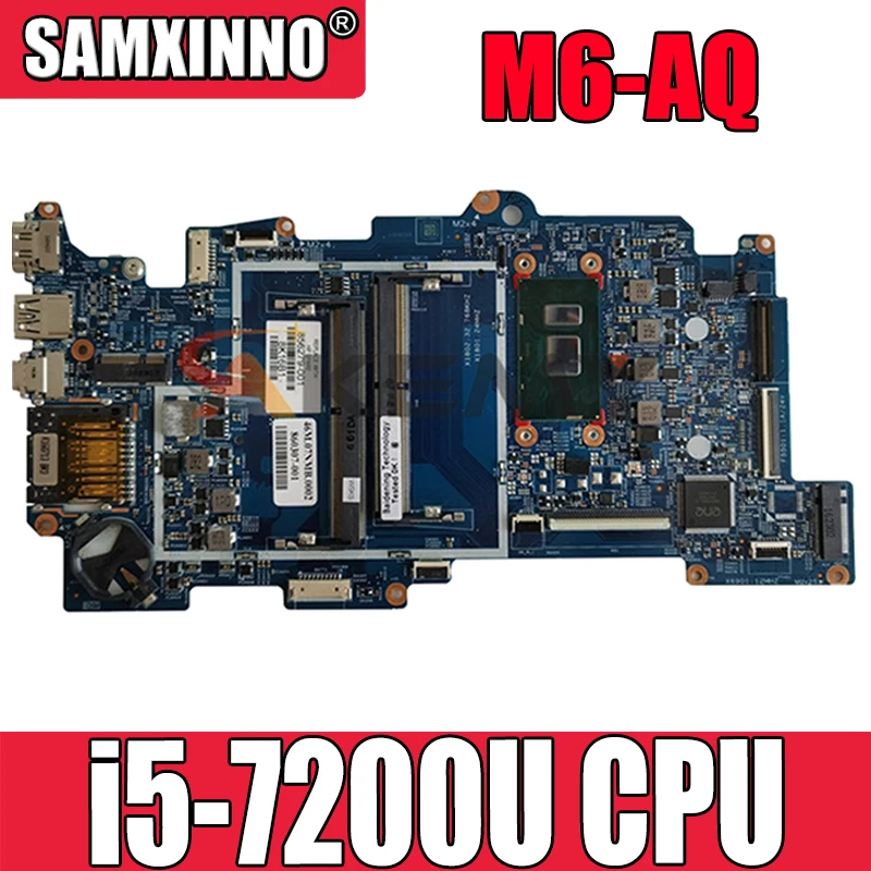 Для HP x360 M6-AQ материнская плата для ноутбука 858872-601 858872-501 с i5-7200U 2,5 ГГц Процессор высокого качества 100% тестирование Быстрая доставка
Для HP x360 M6-AQ материнская плата для ноутбука 858872-601 858872-501 с i5-7200U 2,5 ГГц Процессор высокого качества 100% тестирование Быстрая доставка