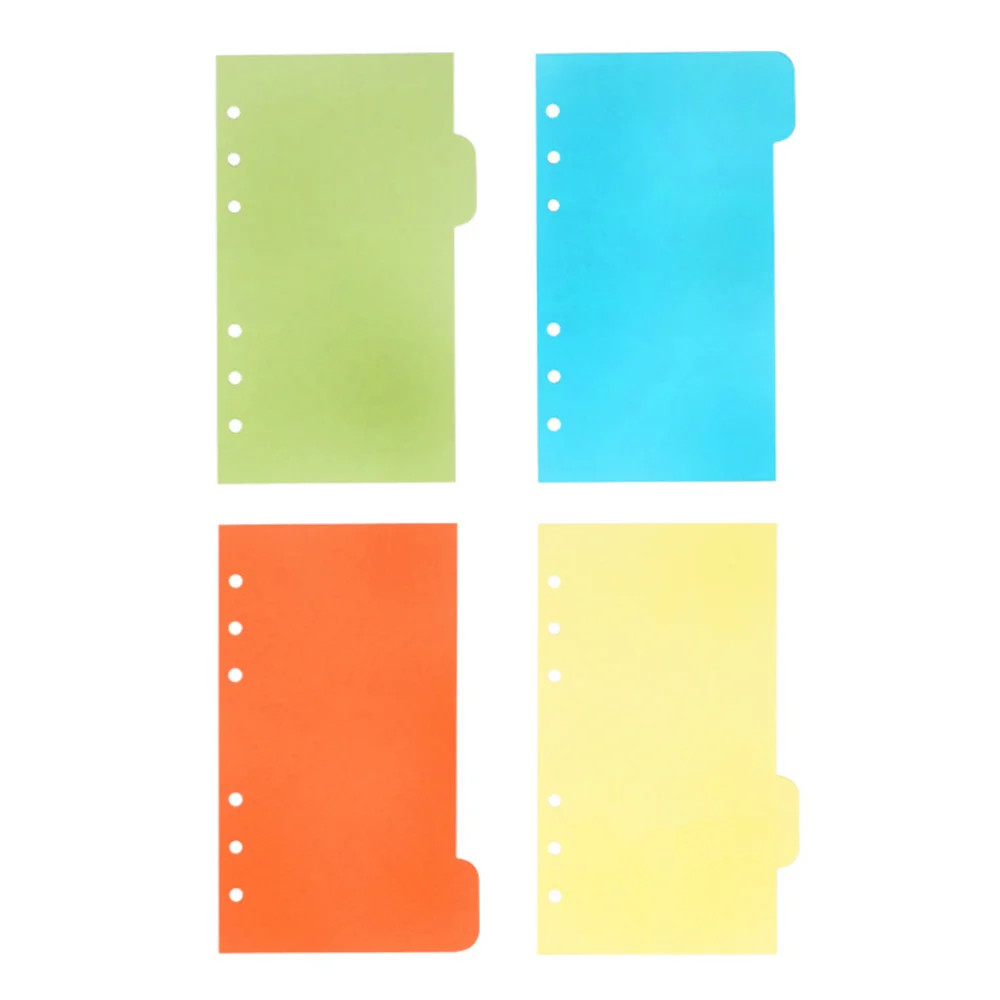 6pcs A6 Dividers Set 6 Holes Ring Colored Notebook Binders Divider Page Tab Cards Set Notebook Accessories School Statione
6pcs A6 Dividers Set 6 Holes Ring Colored Notebook Binders Divider Page Tab Cards Set Notebook Accessories School Statione