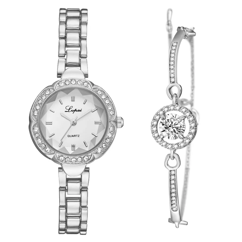 Women Watches Rhinestone Irregular Dial Bracelet Set Luxury Ladies Bracelet Quartz Wristwatch Clock Gift NEW Relogio Feminino*M
Women Watches Rhinestone Irregular Dial Bracelet Set Luxury Ladies Bracelet Quartz Wristwatch Clock Gift NEW Relogio Feminino*M