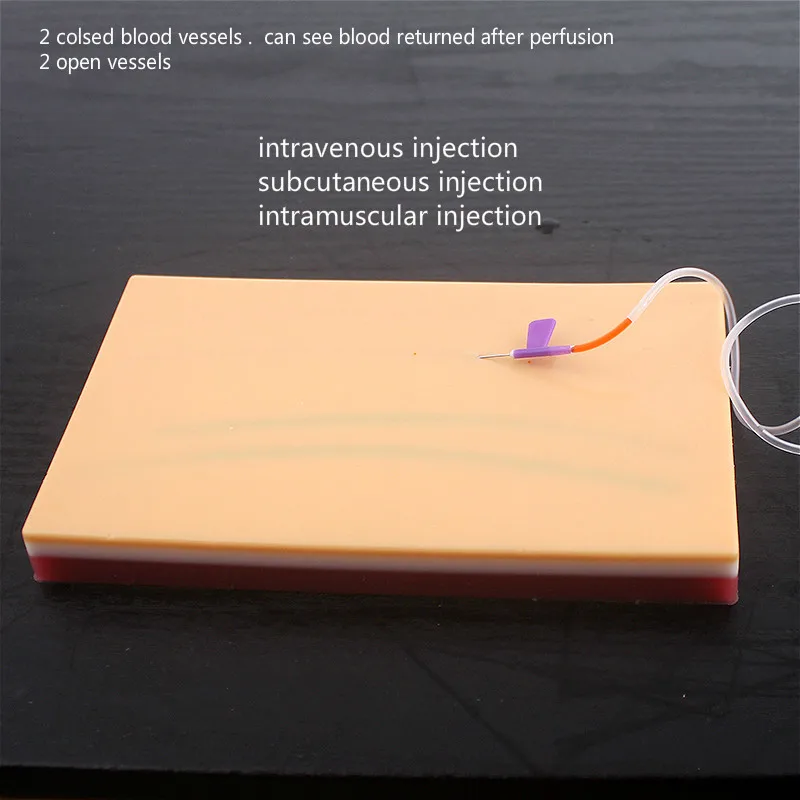 Silicone skin intravenous injection exercise model subcutaneous injection intramuscular injection practice silicone skin model
Silicone skin intravenous injection exercise model subcutaneous injection intramuscular injection practice silicone skin model
