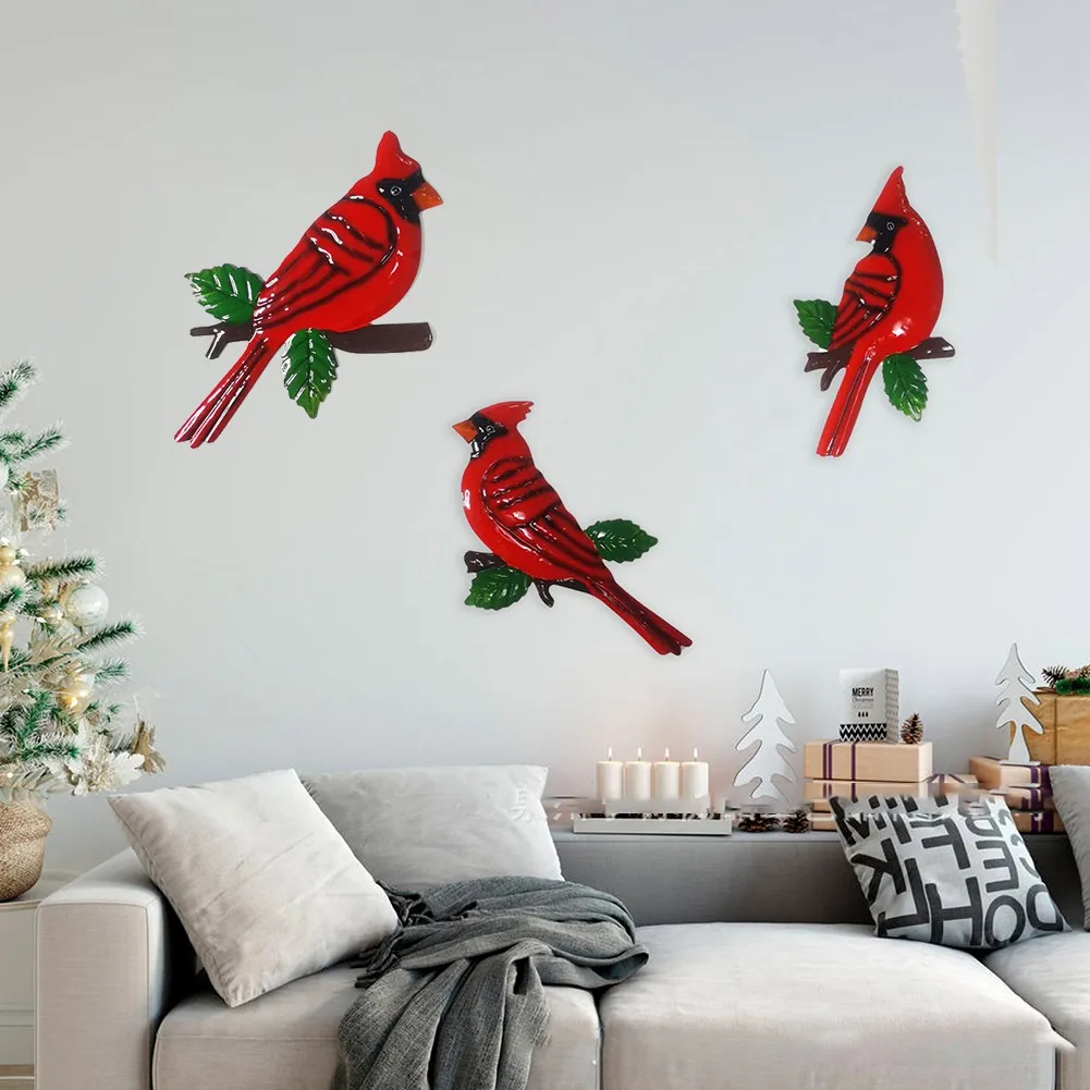 3pcs Metal Bird Wall Art Sculpture Outdoor Hanging Ornament For Garden Home Decor Living Room Handicraft Decoration
3pcs Metal Bird Wall Art Sculpture Outdoor Hanging Ornament For Garden Home Decor Living Room Handicraft Decoration