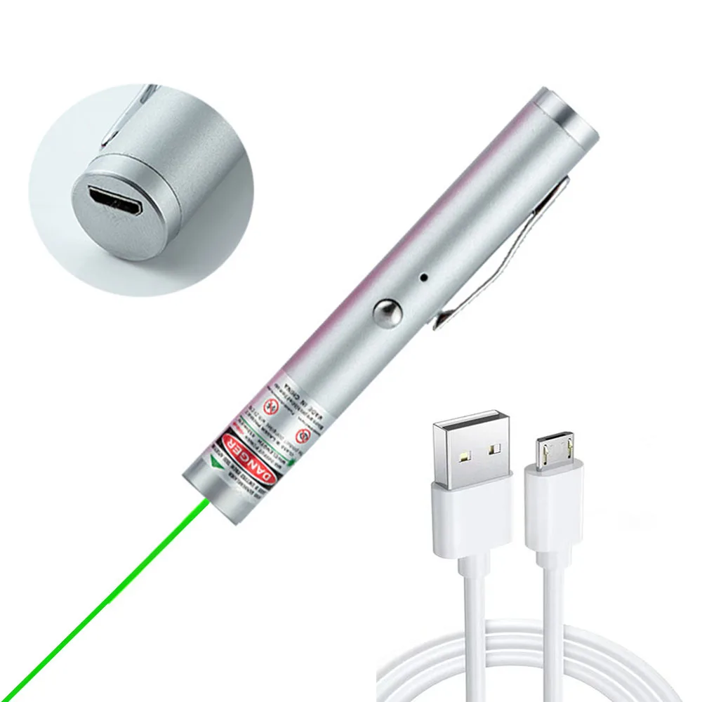 High-power USB green red laser pointer 711 5MW 532nm continuous line green dot laser pointer green hunting laser sight
High-power USB green red laser pointer 711 5MW 532nm continuous line green dot laser pointer green hunting laser sight