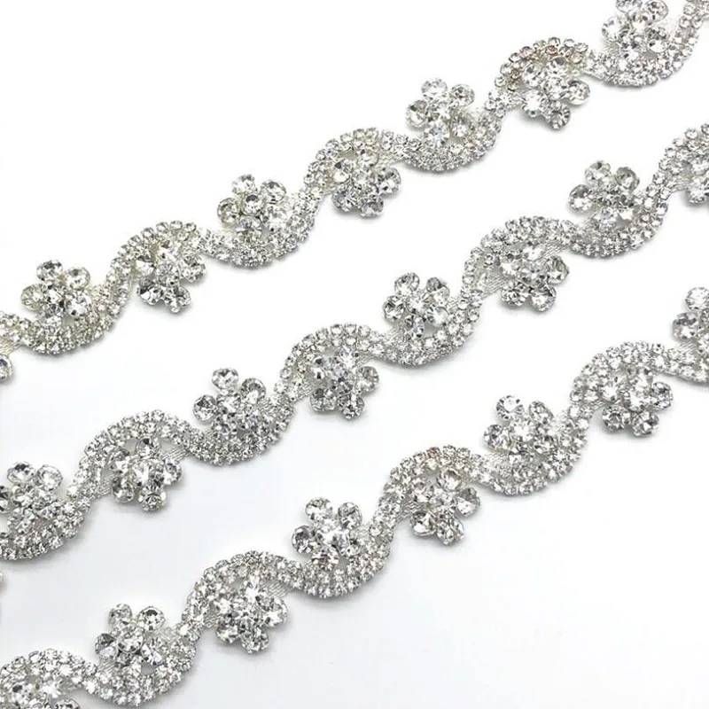 10Yards Crystal Rhinestone Chain Trim Sewing Craft DIY S Shape Crystal Trimming Clear Stones
10Yards Crystal Rhinestone Chain Trim Sewing Craft DIY S Shape Crystal Trimming Clear Stones
