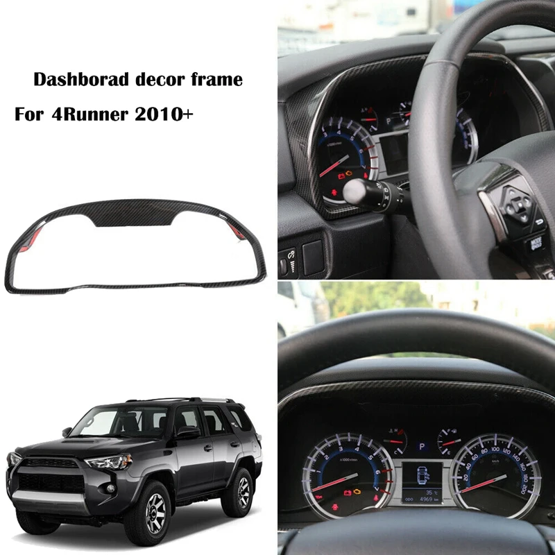 Carbon Fiber Interior Dashboard Frame Decor Cover Trim for Toyota 4Runner 2010-2019
Carbon Fiber Interior Dashboard Frame Decor Cover Trim for Toyota 4Runner 2010-2019