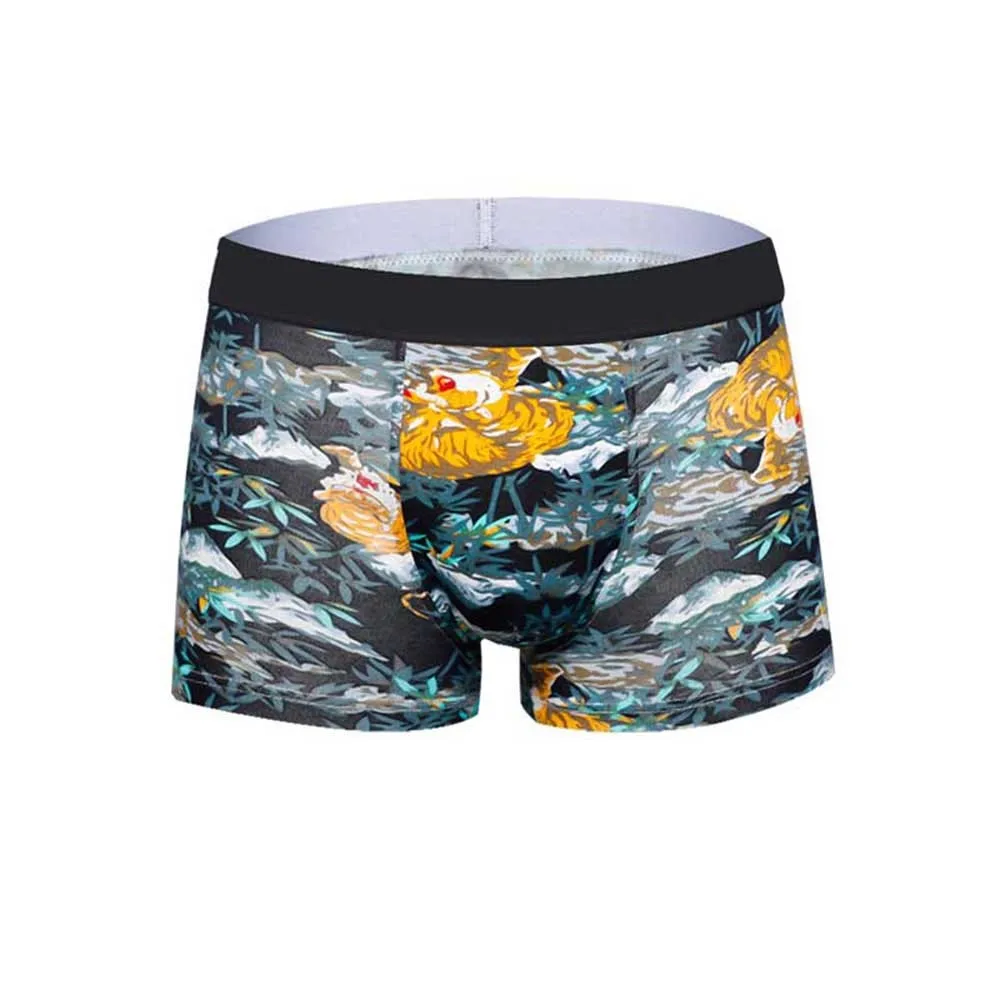 Men Cotton Boxer Briefs Comfortable Breathable Mid-waist Briefs Men's Underwear Printed Breathable Men's Boxer Briefs Gays
Men Cotton Boxer Briefs Comfortable Breathable Mid-waist Briefs Men's Underwear Printed Breathable Men's Boxer Briefs Gays