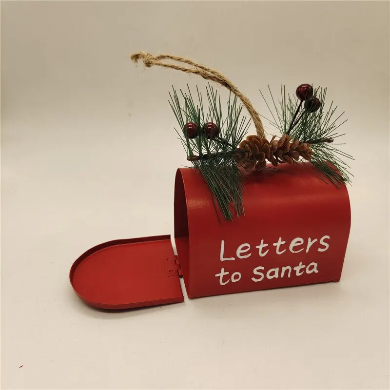 Christmas Tree Pendant Mailbox Candy Red Box Craft Retro Wrought Iron Mailbox Storage Garden Suggestion Letter Box Craft Jewelry
Christmas Tree Pendant Mailbox Candy Red Box Craft Retro Wrought Iron Mailbox Storage Garden Suggestion Letter Box Craft Jewelry