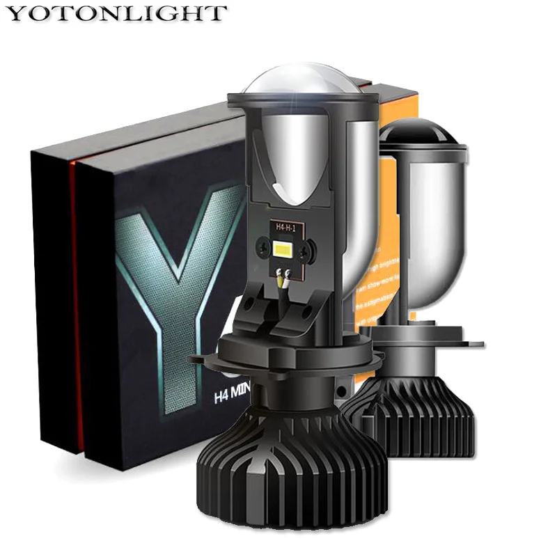YOTONLIGHT Mini Bi Led Projector Lens h4 Headlight Bulbs Luces Led H4 20000lm 9003 Canbus 90W Hi/Lo Beam Automotivo 12V 6000K
YOTONLIGHT Mini Bi Led Projector Lens h4 Headlight Bulbs Luces Led H4 20000lm 9003 Canbus 90W Hi/Lo Beam Automotivo 12V 6000K
