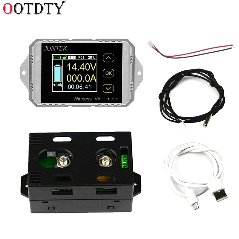 OOTDTY VAT4300 DC400V 300A Wireless Connect Digital Voltage Current Watt Power capacity Digital Combo Meter Tester
OOTDTY VAT4300 DC400V 300A Wireless Connect Digital Voltage Current Watt Power capacity Digital Combo Meter Tester