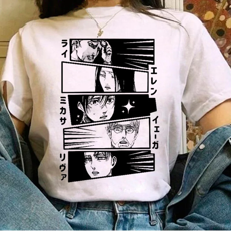 Japanese anime Summer men's and women's top rashly giant t-shirts interest harajuku cartoon short sleeves
Japanese anime Summer men's and women's top rashly giant t-shirts interest harajuku cartoon short sleeves